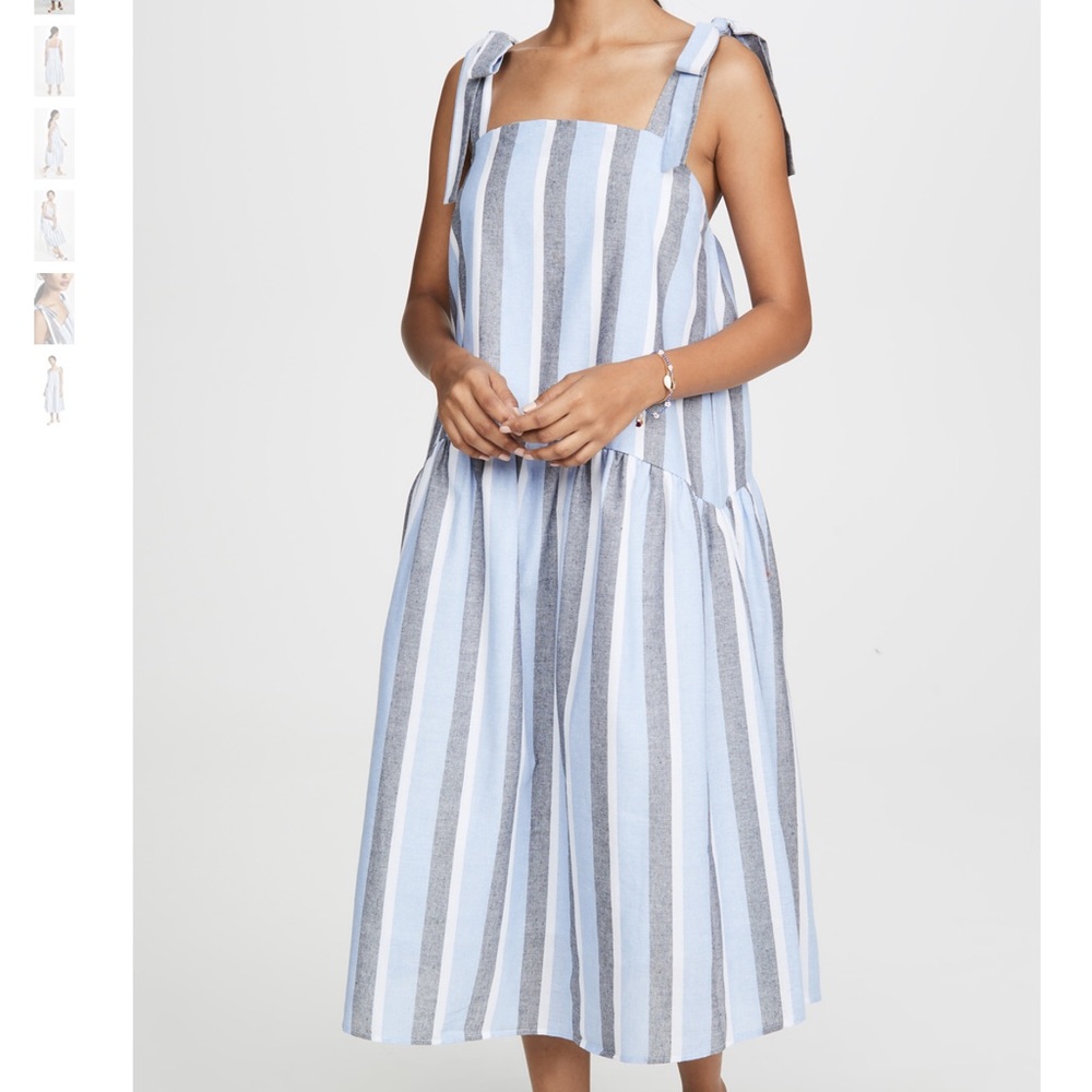 English Factory Striped Dress